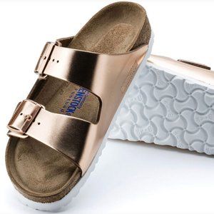 Birkenstock Arizona Soft Footbed Sandal in Copper BRAND NEW UNUSED